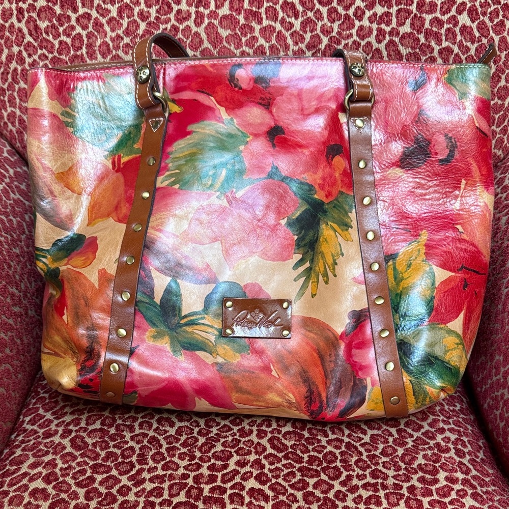 Patricia Nash Spring Multi Floral Bag
